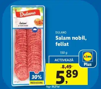 Lidl Salam nobil, feliat Ofertă