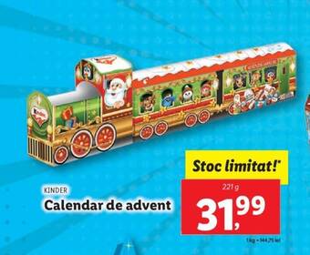 Lidl Calendar de advent Ofertă