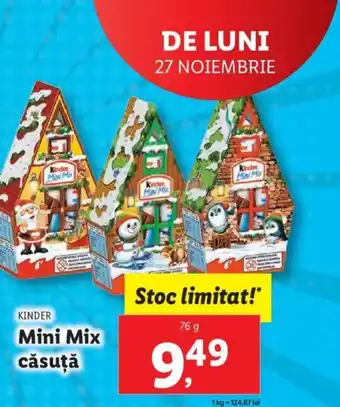 Lidl Mini Mix căsuță Ofertă