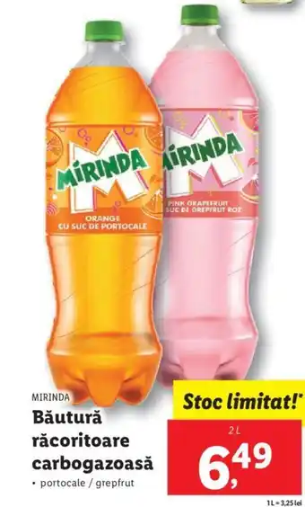 Lidl Băutură răcoritoare carbogazoasă Ofertă