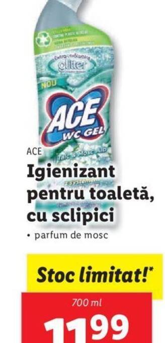 Lidl Igienizant pentru toaletă, cu sclipici Ofertă