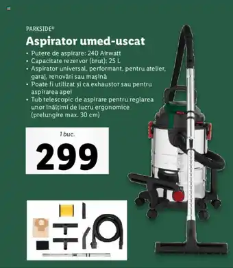 Lidl Aspirator umed-uscat Ofertă