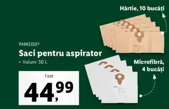 Lidl Saci pentru aspirator Ofertă