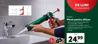 Pistol pentru silicon