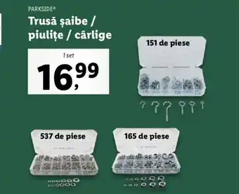 Lidl Trusă şaibe / piulițe / cârlige Ofertă
