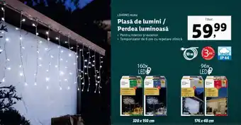 Plasă de lumini / Perdea luminoasă