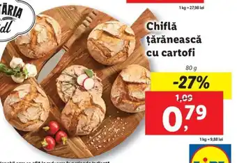 Chiflă ţărănească cu cartofi