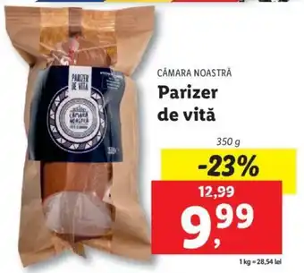 Lidl Parizer de vită Ofertă