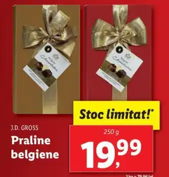 Lidl Praline belgiene Ofertă