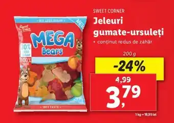 Lidl SWEET CORNER Jeleuri gumate-ursuleți Ofertă