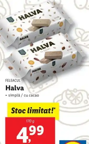 Lidl Halva Ofertă