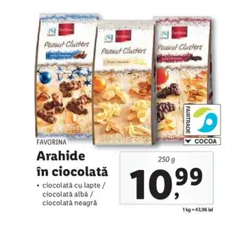 Lidl Arahide în ciocolată Ofertă