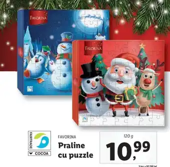 Lidl Praline cu puzzle Ofertă