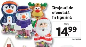 Lidl Drajeuri de ciocolată în figurină Ofertă