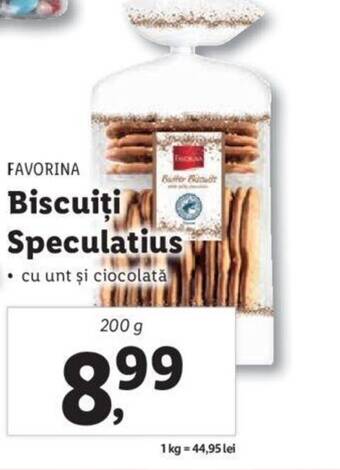 Lidl Biscuiti Speculatius Ofertă