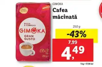 Lidl Cafea măcinată Ofertă