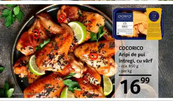Selgros COCORICO Aripi de pui întregi, cu vârf Ofertă