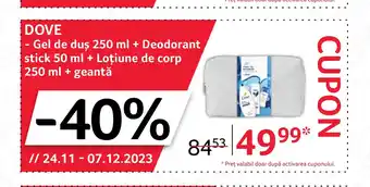 Selgros DOVE Ofertă