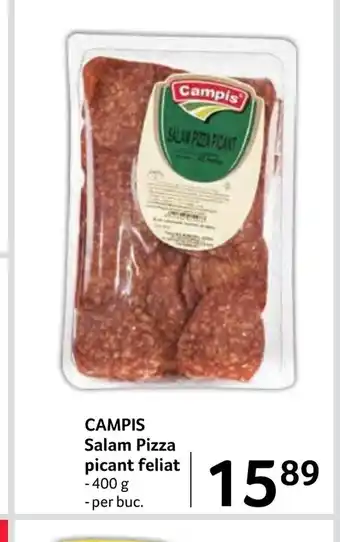 Selgros CAMPIS Salam Pizza picant feliat Ofertă