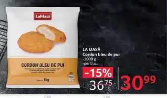 Selgros LA MASĂ Cordon bleu de pui Ofertă