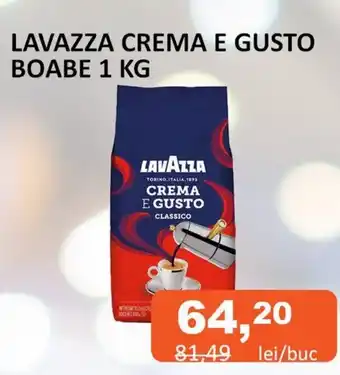 Unicarm LAVAZZA CREMA E GUSTO BOABE 1 KG Ofertă