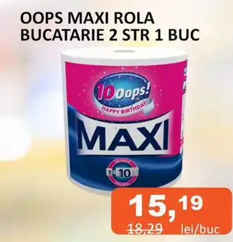 Unicarm OOPS MAXI ROLA BUCATARIE 2 STR 1 BUC Ofertă