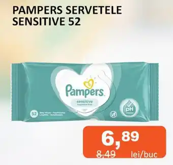 Unicarm PAMPERS SERVETELE SENSITIVE 52 Ofertă