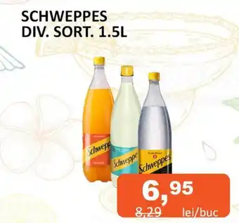 Unicarm SCHWEPPES DIV. SORT. 1.5L Ofertă