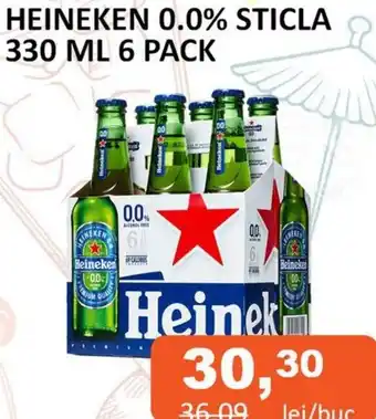 HEINEKEN 0.0% STICLA 330 ML 6 PACK