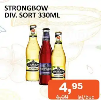 STRONGBOW DIV. SORT 330ML