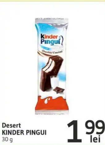 Supeco Desert KINDER PINGUI Ofertă