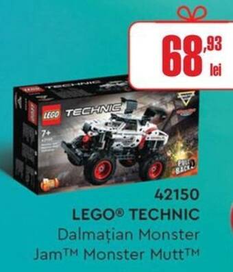 Cora LEGO® TECHNIC Dalmatian Monster JamTM Monster Mutt™ Ofertă