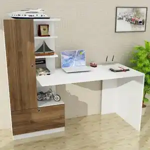 Favi Birou domingos - white, walnut Ofertă