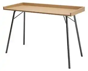 Birou cu aspect de lemn de stejar 52x115 cm rayburn - woodman