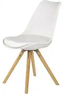 Scaun bucatarie mic alb k201, 48x57x80 cm