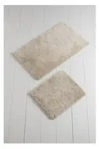 Favi Set 2 covoare de baie foutastic, bej Ofertă