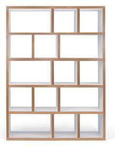 Favi Bibliotecă temahome berlin, înălțime 198 cm, cu aspect de lemn Ofertă