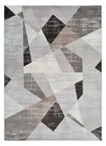 Covor universal babek geo, 133 x 195 cm, gri