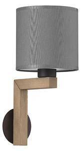 Favi Lampă de perete troy 1xe27/15w/230v gri/lemn Ofertă