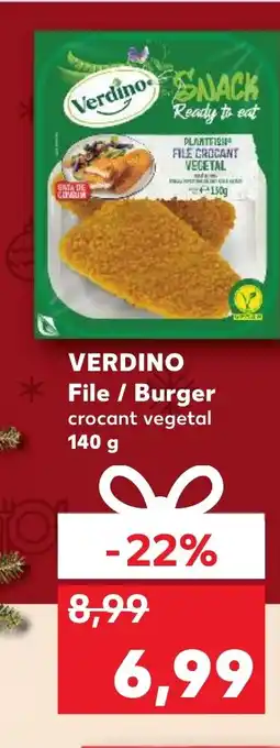 Kaufland Verdino File / Burger Ofertă