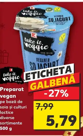 Kaufland Preparat Vegan Ofertă