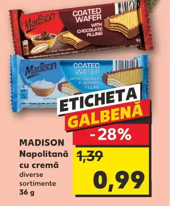 Kaufland MADISON Napolitană Ofertă