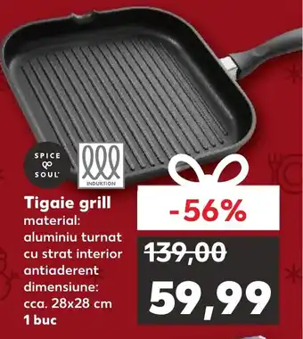 Kaufland Tigaie grill Ofertă