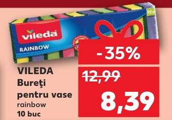 Kaufland VILEDA Bureţi pentru vase rainbow Ofertă
