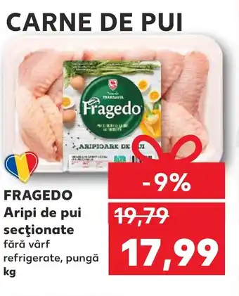 Kaufland FRAGEDO Aripi de pui Ofertă