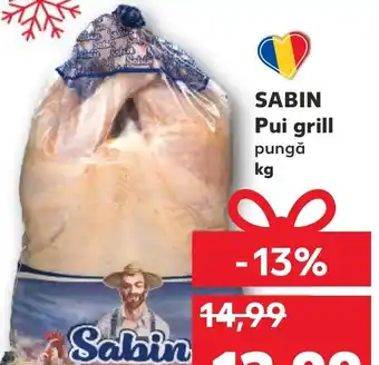 Kaufland SABIN Pui grill Ofertă