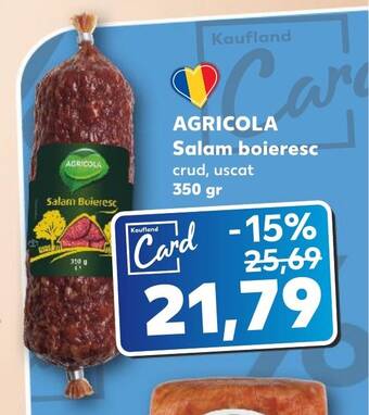 Kaufland AGRICOLA Salam boieresc Ofertă
