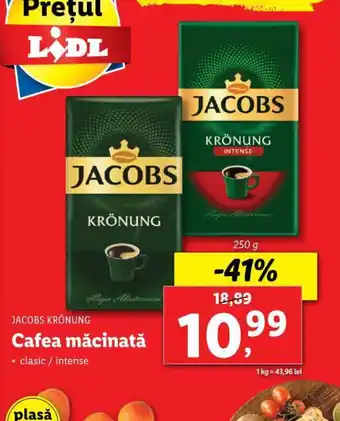 Lidl Cafea măcinată Ofertă