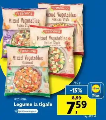 Lidl Legume la tigaie Ofertă