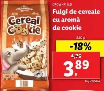 Lidl Fulgi de cereale cu aromă de cookie Ofertă